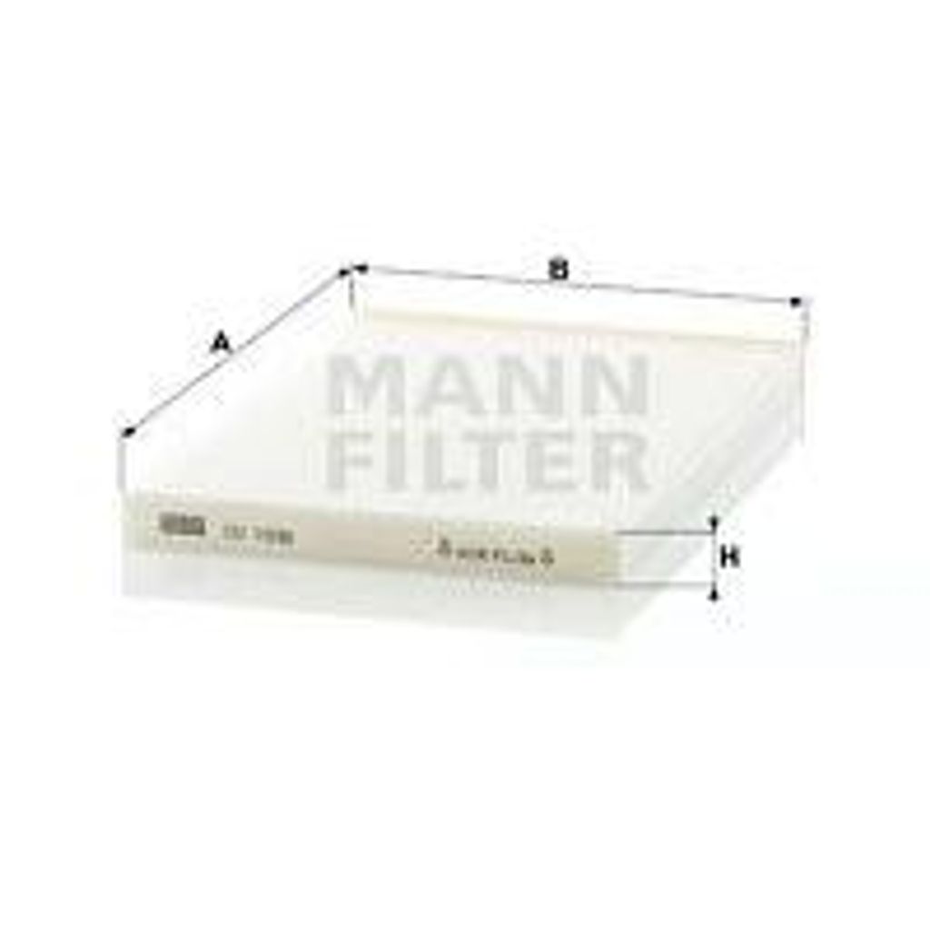 MANN-FILTER CU 1936 Innenraumluftfilter OE 27277EN000 kompatibel mit Qashqai, X-Trail