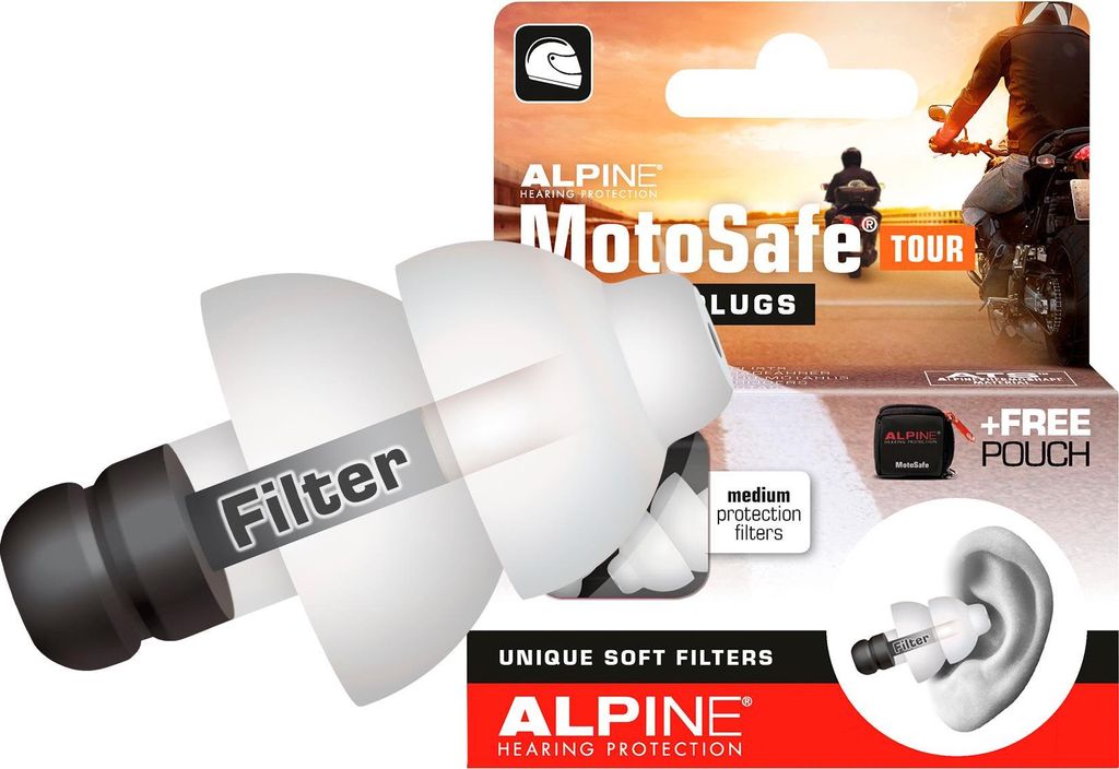 Štuple do uší Alpine MotoSafe Tour Obrázok produktu 