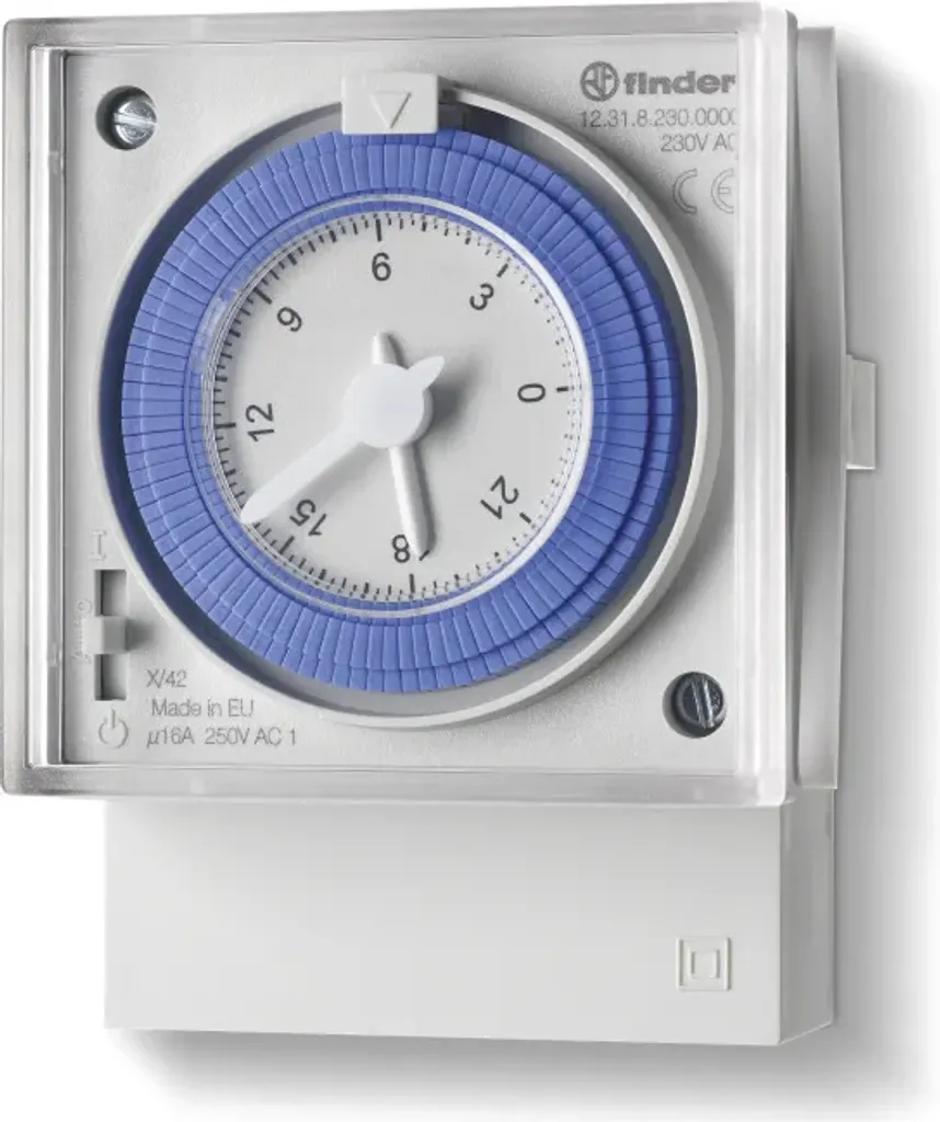 Programmateur Journalier Finder 12.31 pour Automatisation Éclairage - 2