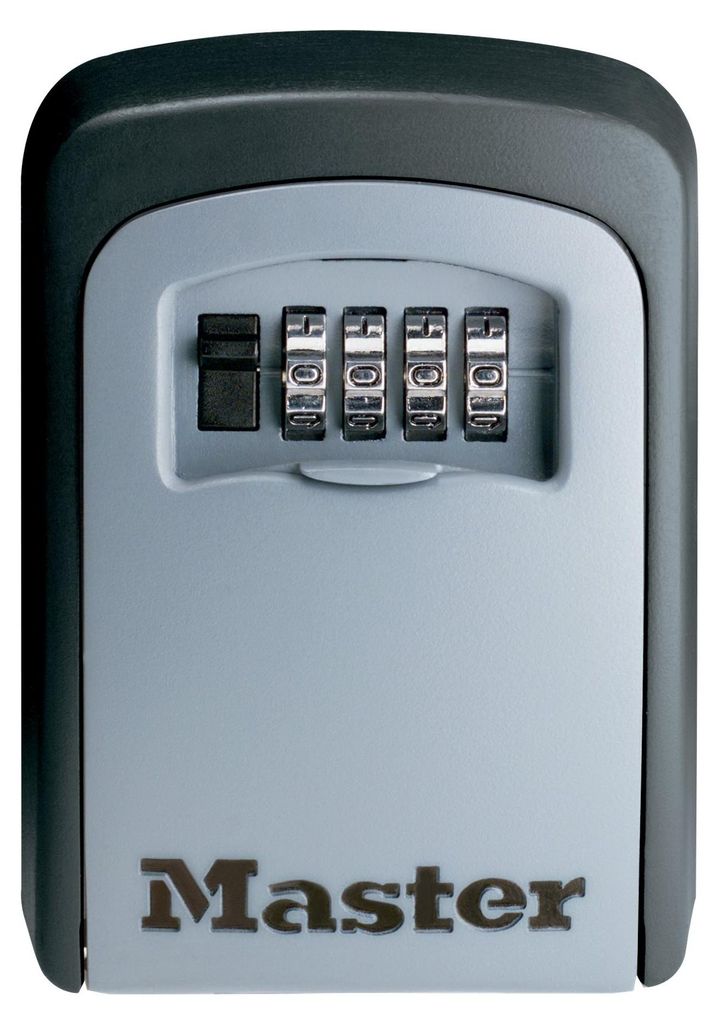 MASTER LOCK 5401EURD, Kov, Čierna, Šedá, Zámok na heslo, 83 Obrázok produktu 