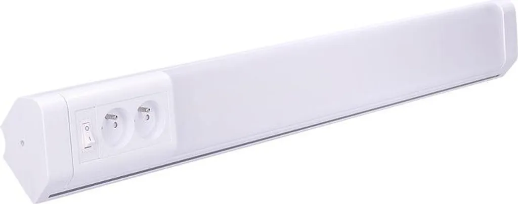 Réglette LED pour Meuble Haut 51cm 4100K avec Prises pour Cuisine