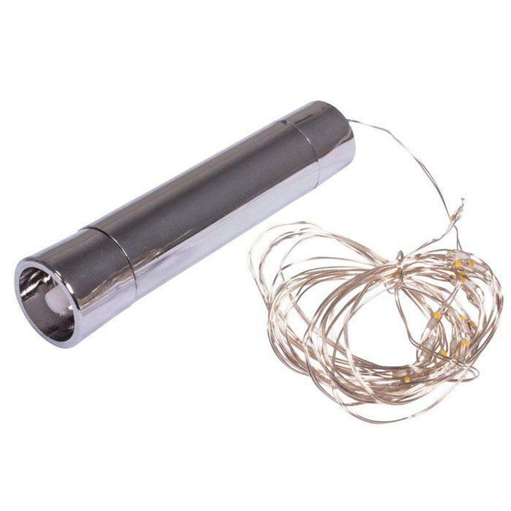 Mini-Lichterkette 20 LEDs mit Draht - 107 cm Produktbild 
