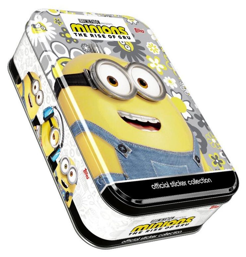 Minions - Auf der Suche nach dem Mini-Boss - Sammelsticker - 1 Tin Box (zufällige Auswahl)