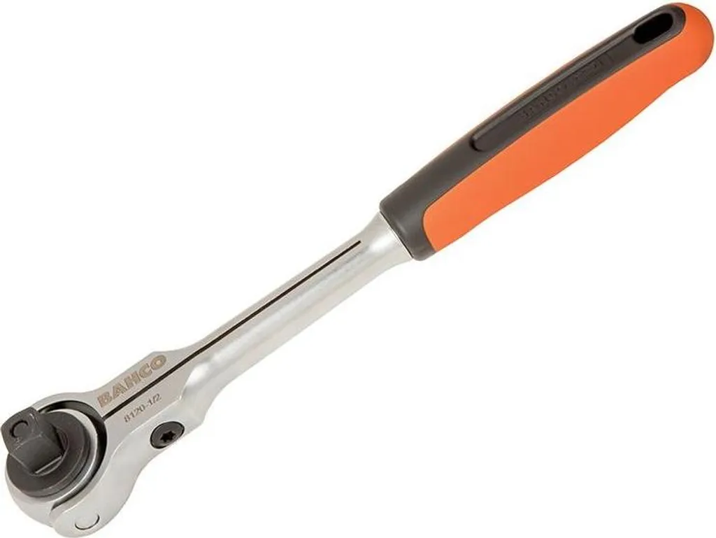 Bahco Drehkopf-Ratsche 1/2in Drive TK2080 (Taglia unica) (Multicolore)