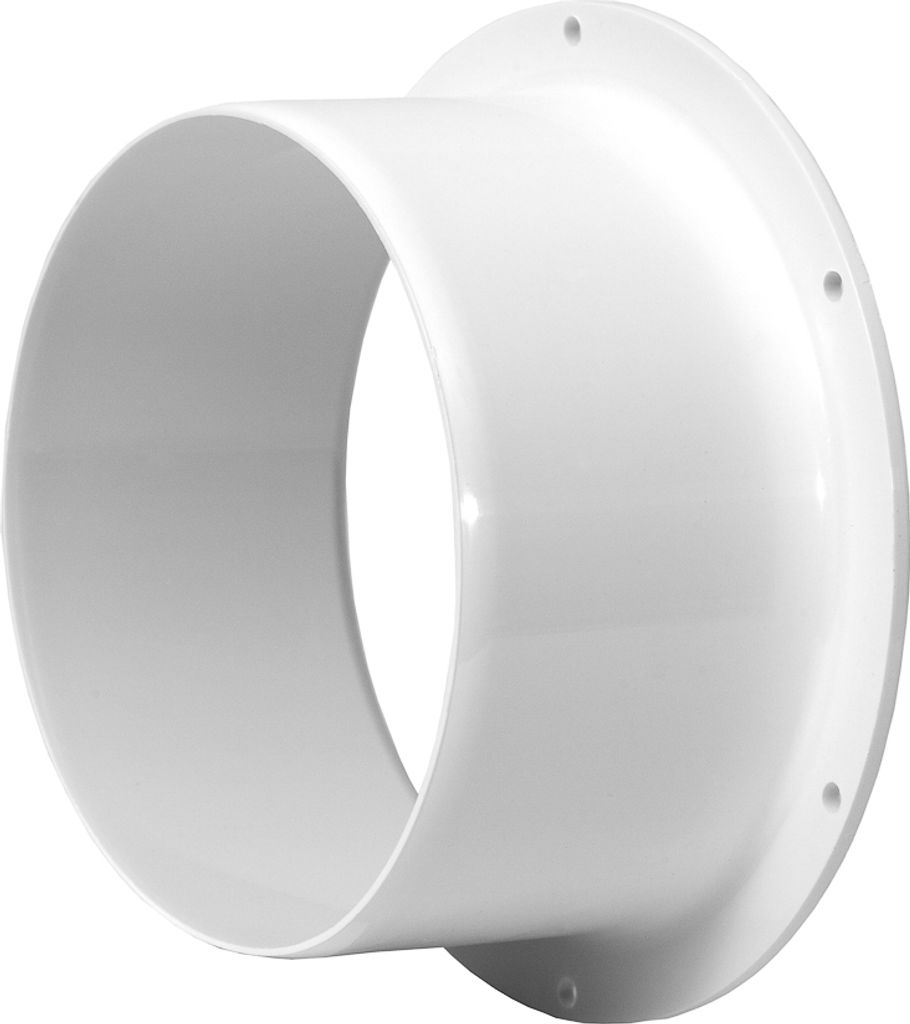 Wandanschluss Rund Ø 125 mm Lüftungssystem Abluftkanal Rundrohrsystem