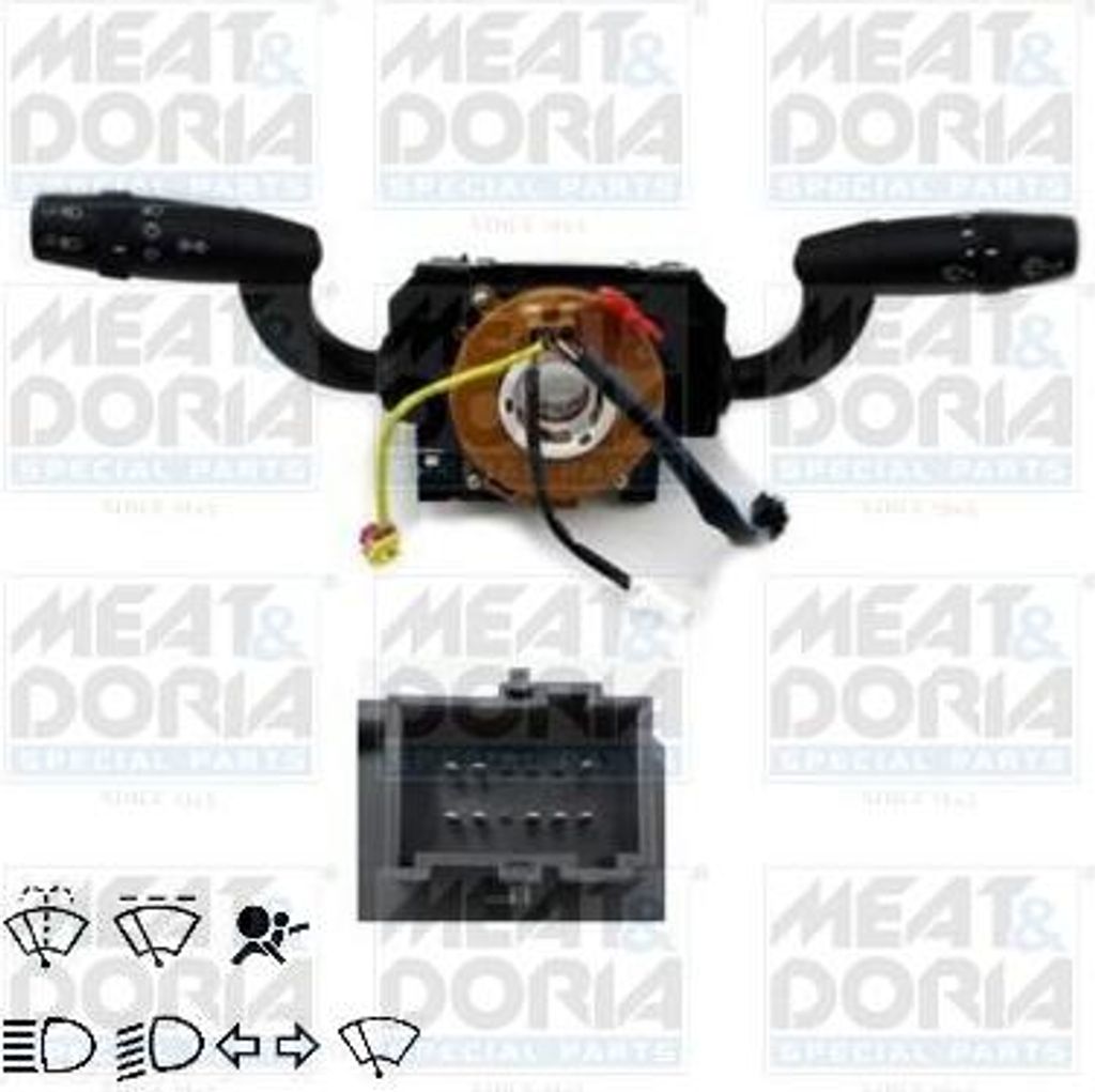 MEAT & DORIA 231232 Lenkstockschalter OE 07354694700 kompatibel mit Boxer, Ducato, Jumper