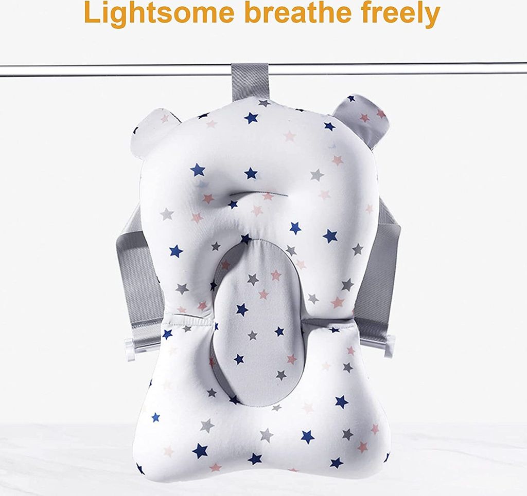 Babywannenmatte Neugeborene Kleinkind Babywannensitz mit Produktbild 5