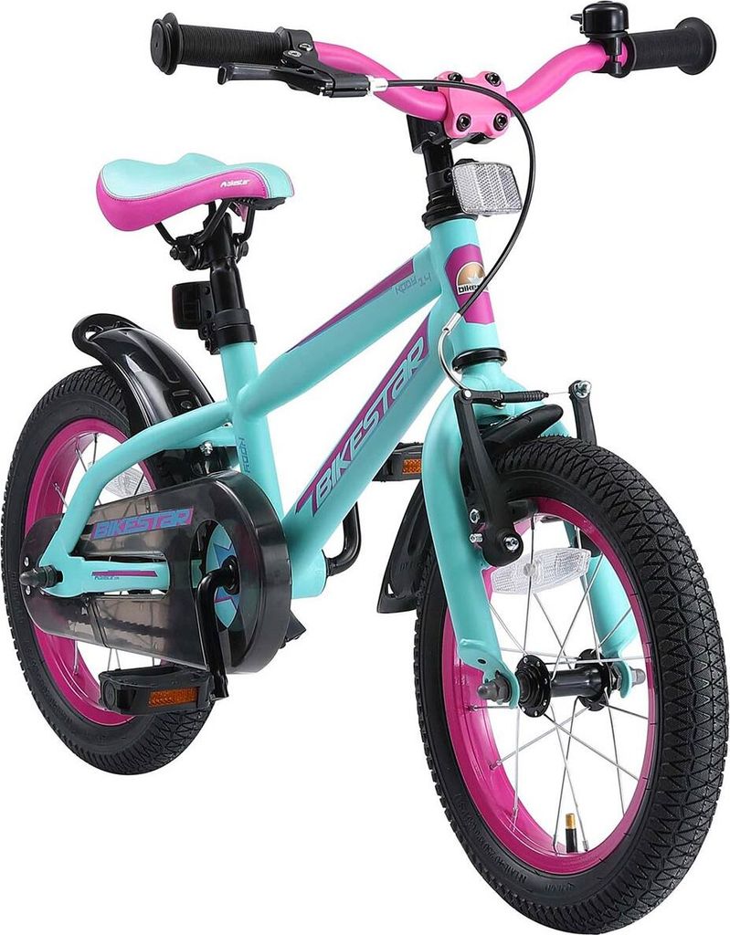 BIKESTAR Kinder Fahrrad ab 4 Jahre | 14 Zoll Urban Jungle | Produktbild 