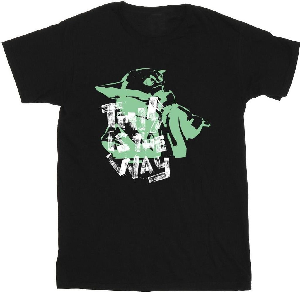 Star Wars - "The Mandalorian This Is The Way" T-Shirt für Herren BI47360 (XXL) (Schwarz)