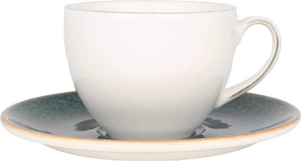 Bonna Ore Mar - Teetassen und Untertasse - 230 cc - Porcelain - 6er set