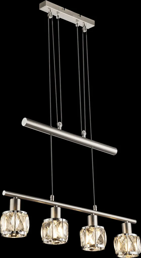 Globo Kris Lampadario Argento Cristallo 60cm - Trend Arredo Casa 2026 - 17