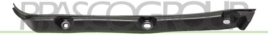 PRASCO LR8601063 Stoßstangenhalter Hinten Rechts für LAND ROVER Range Rover III (L322)
