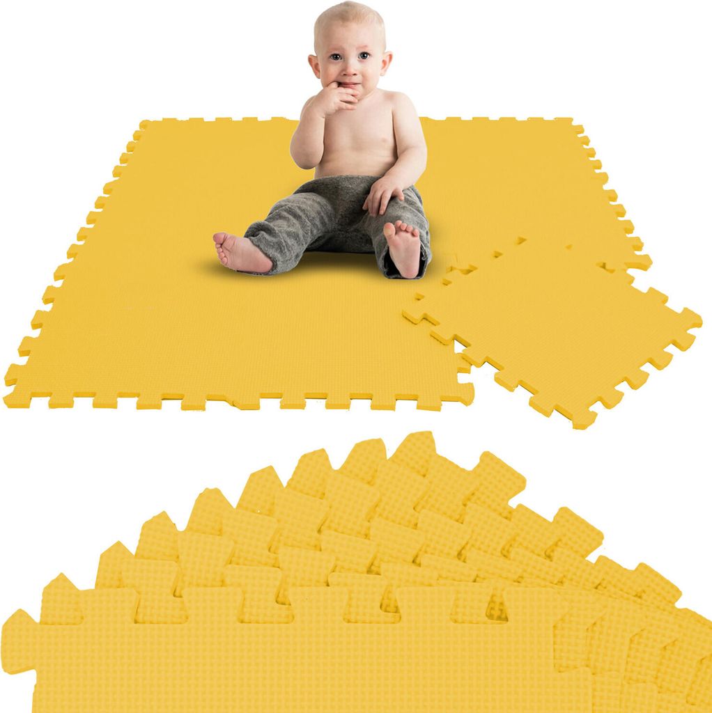 Podložka pod puzzle žlutá 9 dílků Obrázek produktu 