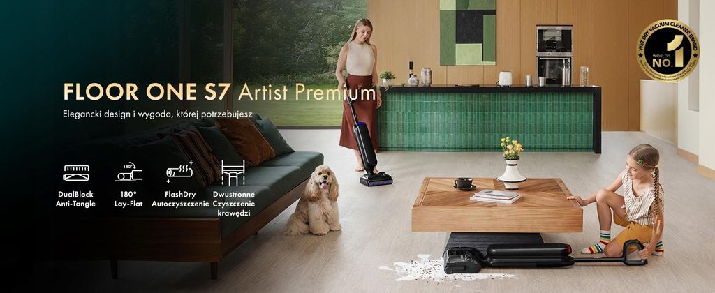 Tineco FLOOR ONE S7 Artist Premium smarter Nass- und Obrázok produktu 