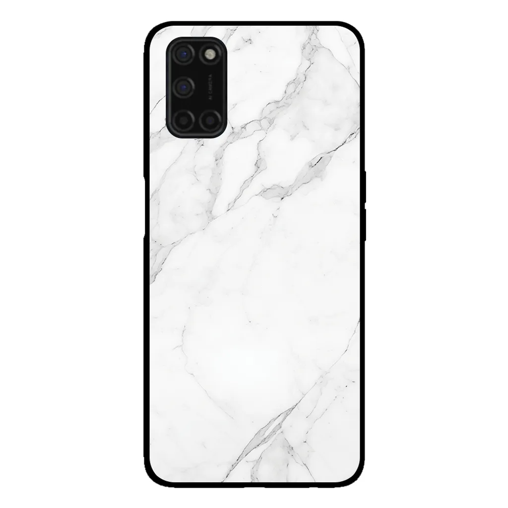 Cover OPPO A52 / A72 Marmo Bianco Smartphonica - Protezione Fashion