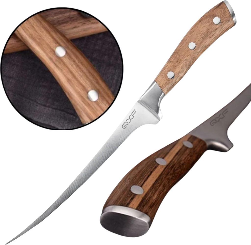 Japanknife Japanisches Filetiermesser, Stahl, 18,3 cm Produktbild 