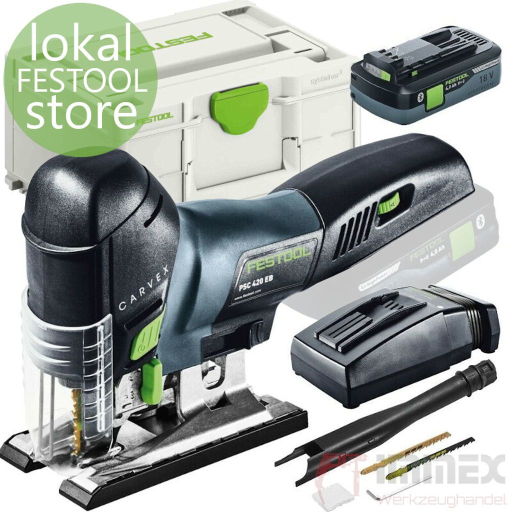 Festool Akku-Pendelstichsäge CARVEX PSC 420 HPC 4,0 Produktbild 