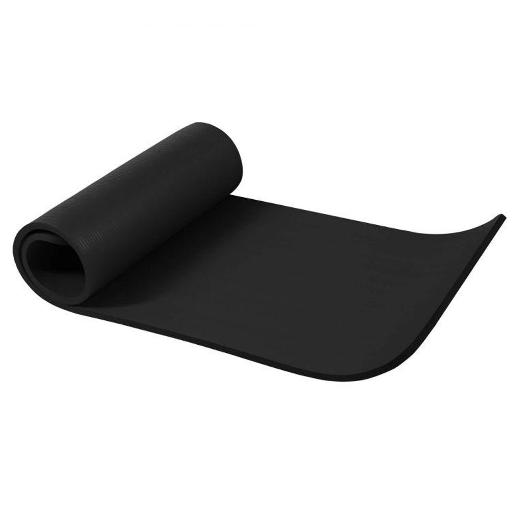 Gorilla Sports Podložka na jogu, 190 x 60 cm, čierna Obrázok produktu 
