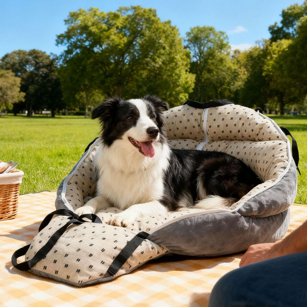 Pet Booster Auto Sitz bequem alle Jahreszeiten Universal tragbare kleine Welpe Carrier Bett für Reisen Camping