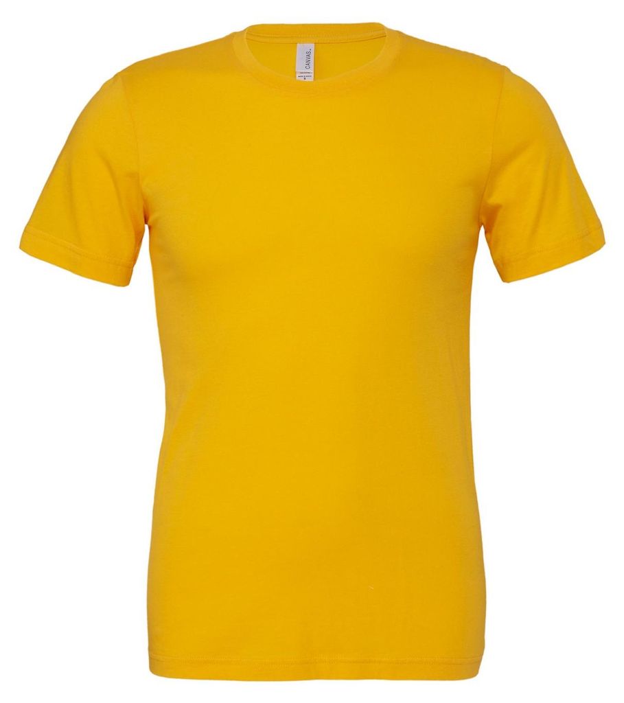 Bella + Canvas - T-Shirt für Herren/Damen Uni kurzärmlig FK3234 (3XL) (Gold)