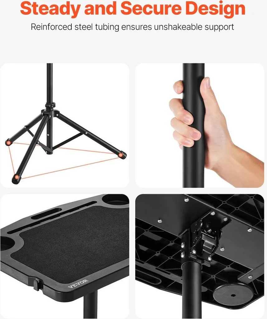 Vélo d'appartement de bureau triangle V2 avec support tablette intégré - 6