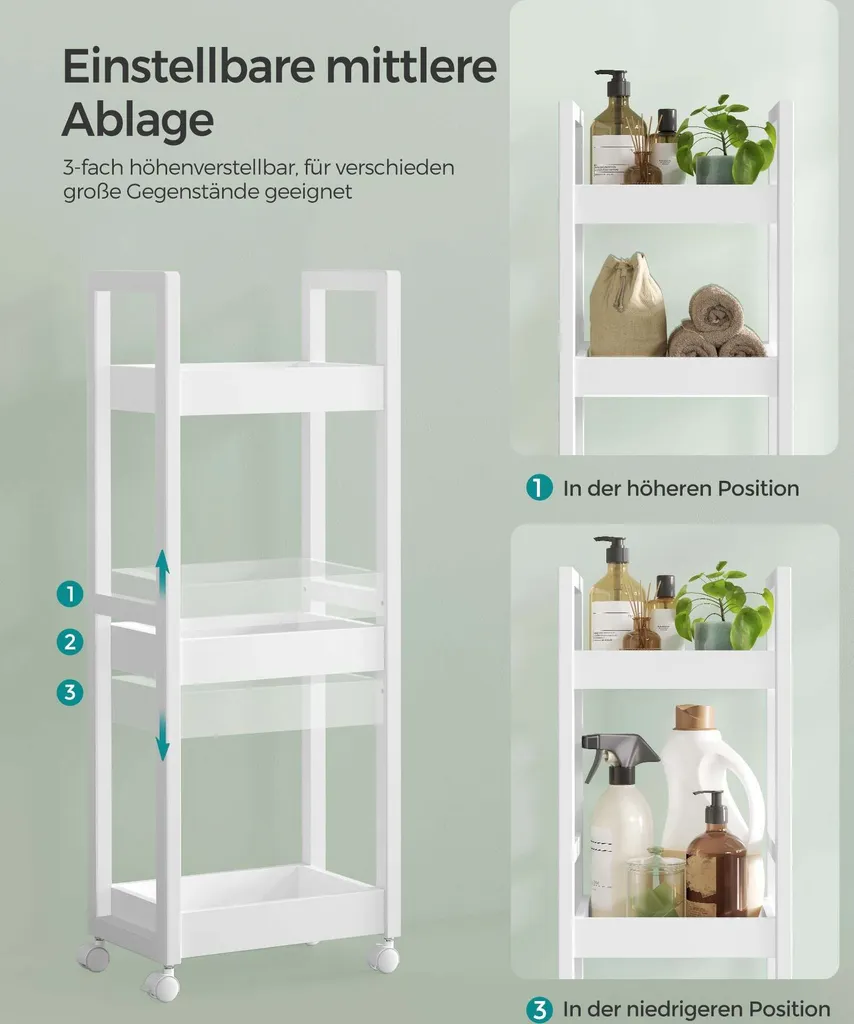 Étagère Fine de Salle de Bain pour Optimiser les Espaces Restreints - 4