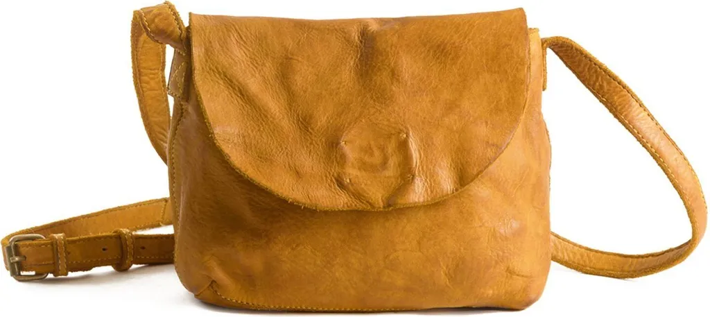 HAROLD'S Pelle Borsa Tracolla Submarine - L'Essenza del Viaggio Giallo