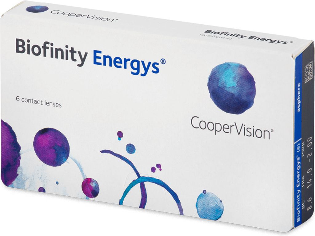 Biofinity Energys (6 Linsen) Stärke: +5.50, BC: 8.60, DIA: 14.00