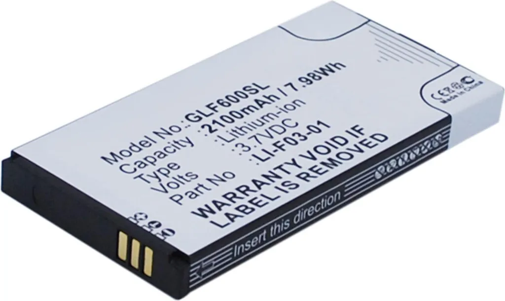 Batterie 2100mAh longue durée pour Golf Buddy Platinum 4 - Pack de 2
