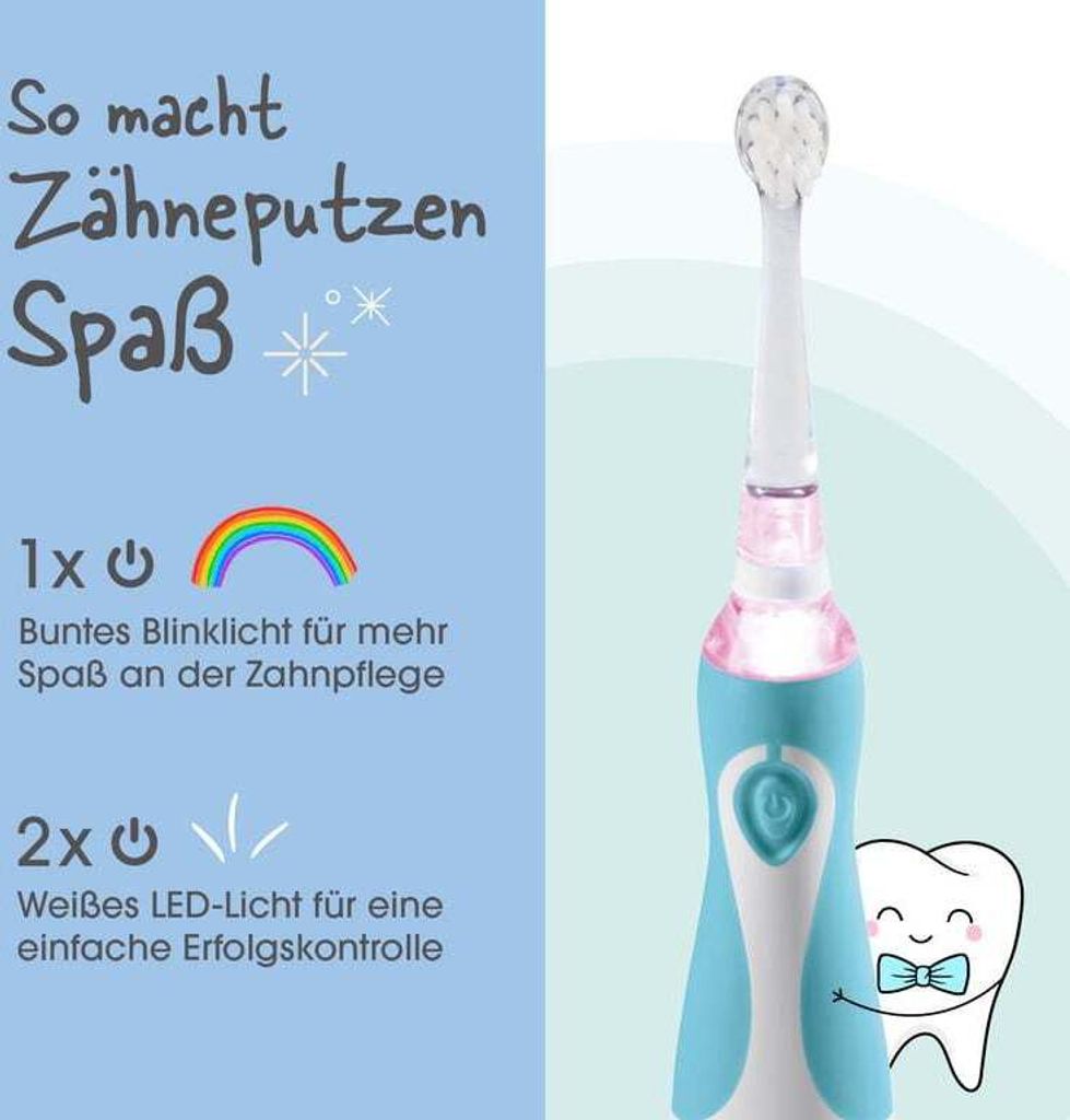 VITALmaxx Elektrische Kinder-Zahnbürste mit Smart Timer - Produktbild 3