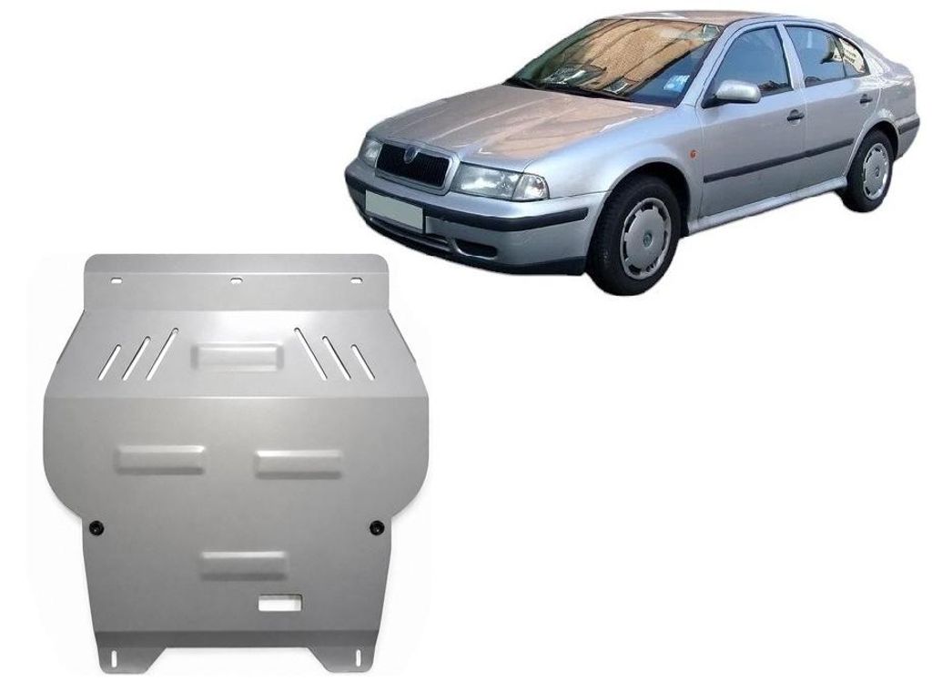 Aluminium Unterfahrschutz für Motor und Getriebe für den Skoda Octavia