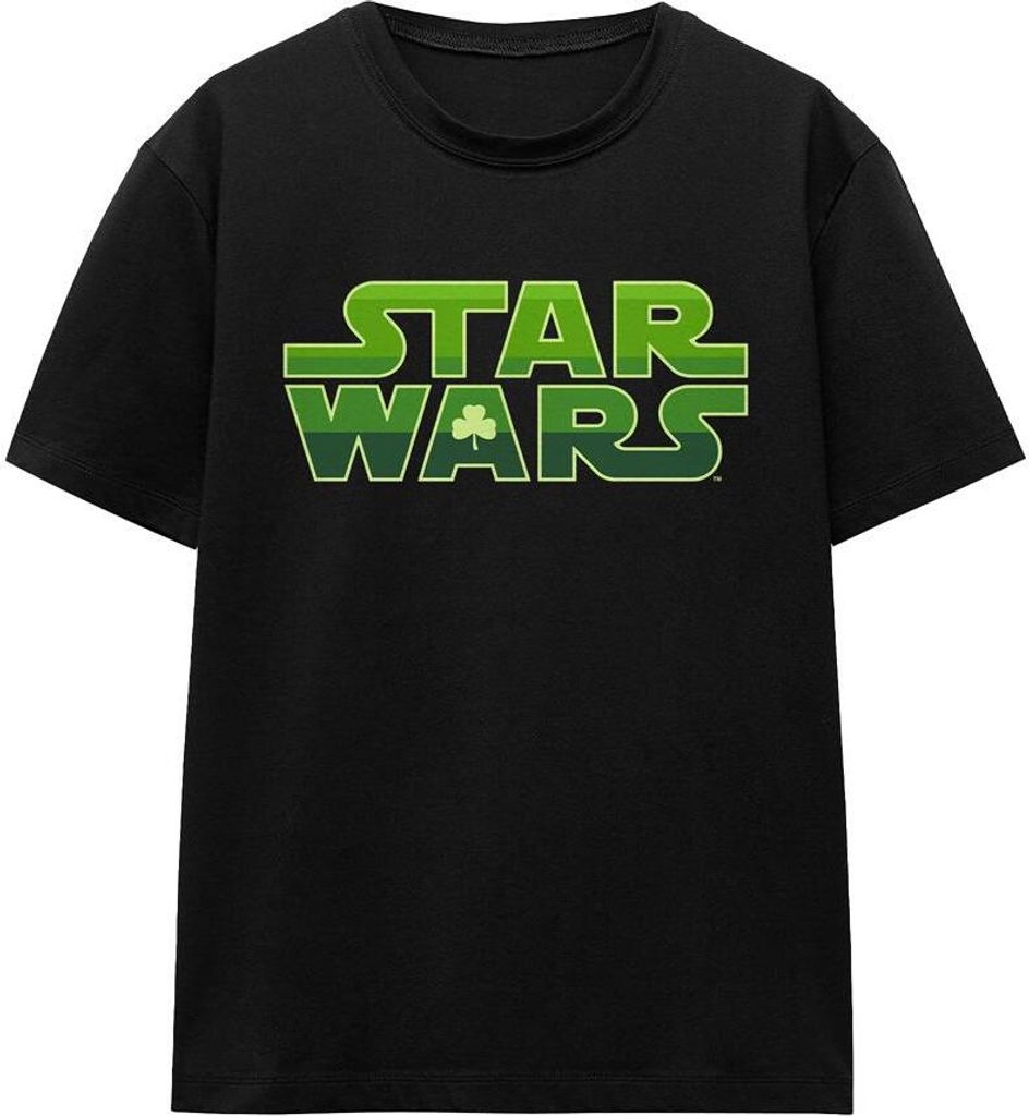 Star Wars - T-Shirt für Herren/Damen Uni - St Patricks-Tag TV17338 (XXL) (Schwarz)