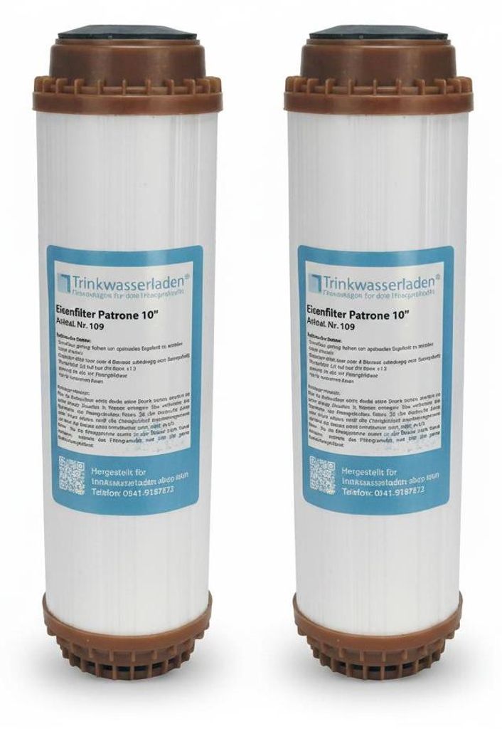 2x Eisenfilter 10' Wasserfilter für Garten,Brunnen,Pool, Produktbild 