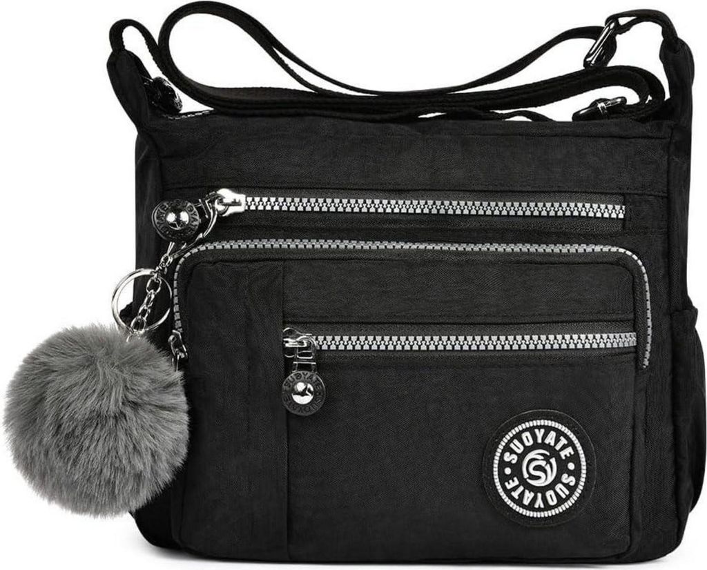 Aucuu Nylon Umhängetasche Damen Crossbody Bag Produktbild 