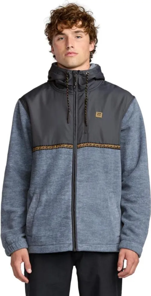Veste Billabong Boundary Lite Zip Bleu Acier Taille S pour Homme
