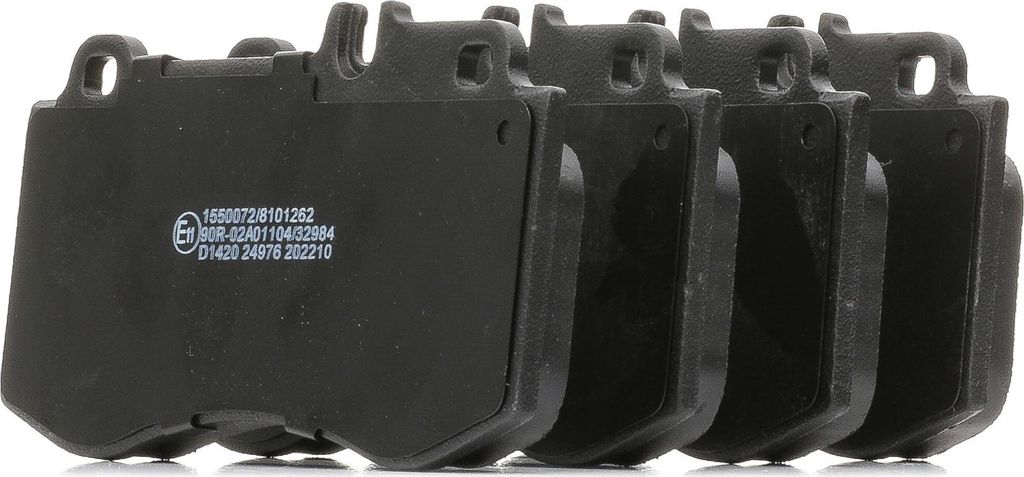 RIDEX Bremsbeläge Satz Vorne passend für MERCEDES-BENZ E-Klasse Limousine (W212) 402B0983