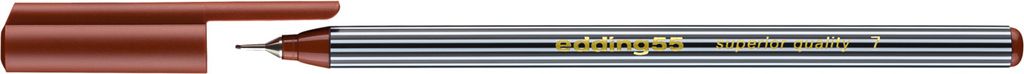 Edding Fineliner 55 0,3 mm braun