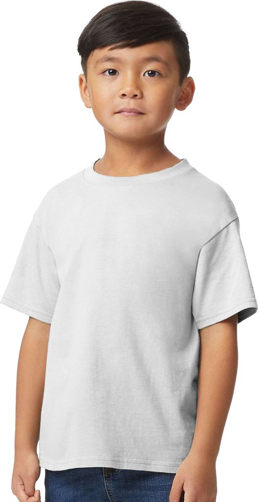 Gildan - T-Shirt Weiche Haptik für Kinder PC5351 (116) (Grau)