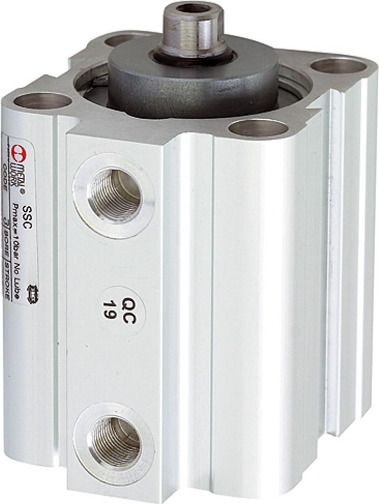 Riegler Kurzhubzylinder, doppeltwirk., Magnet, Kolben-Ø 80, Hub 5, G 1/4