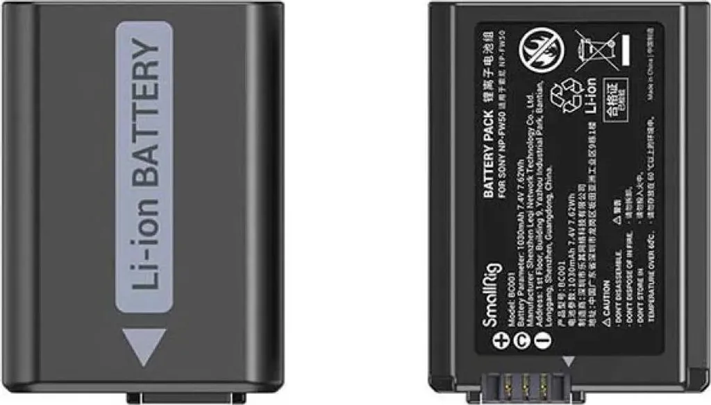 Chargeur de Batterie USB SmallRig 3818 Idéal pour Voyage et Vlog - 4
