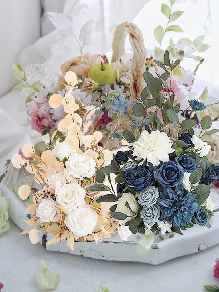 Décoration arche mariage fleurs artificielles - Solution prête à poser