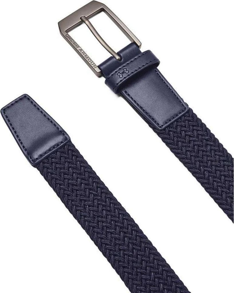 Under Armour M Drive Braided Belt - midnight navy, Größe:L