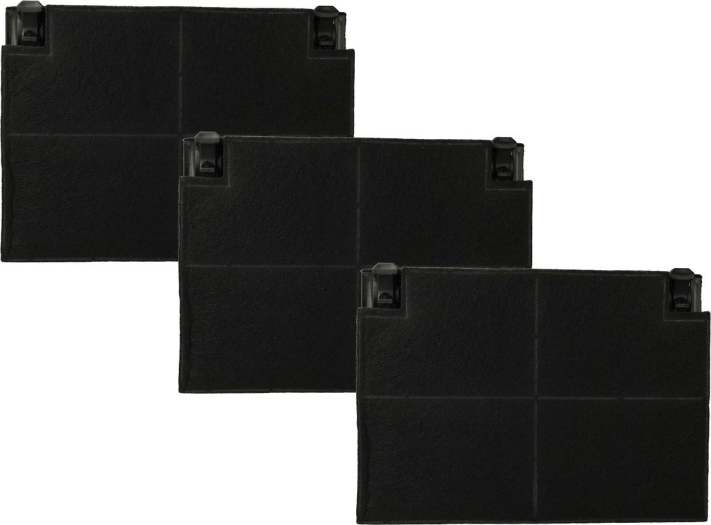 vhbw 3x Aktivkohlefilter kompatibel mit Progress Produktbild 