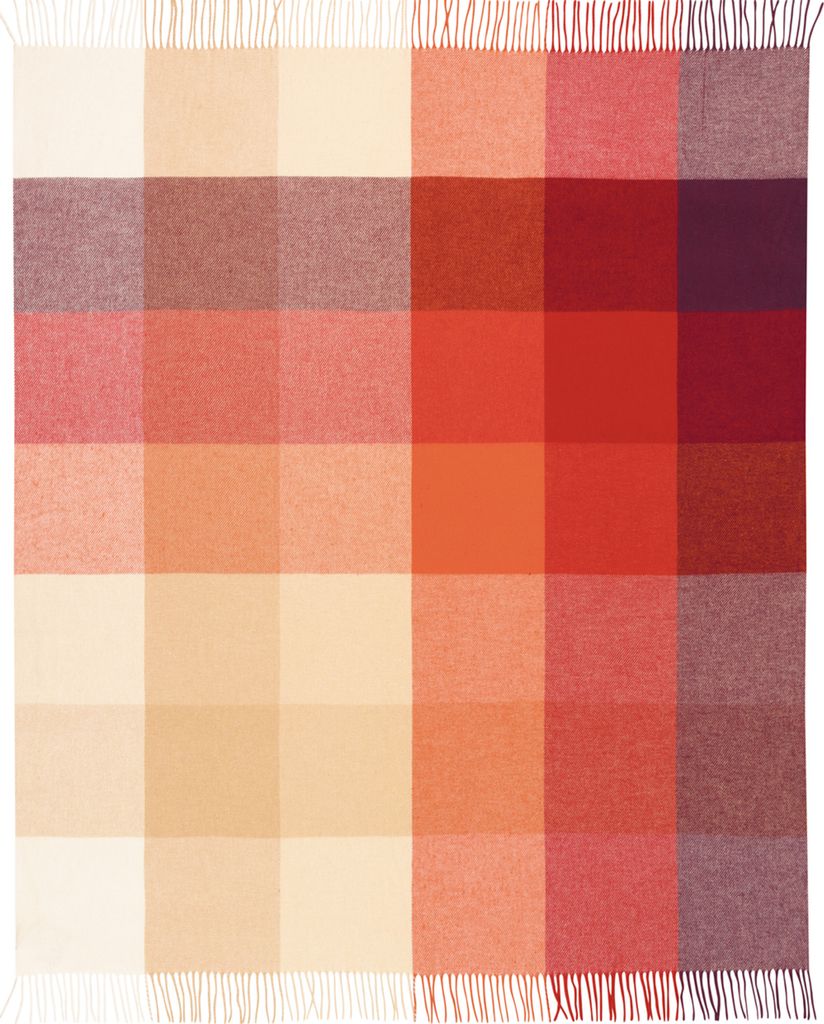 Biederlack Wohndecke Plaid Various Terra Farbe Various Terra Größe 130 x 170cm