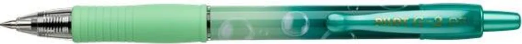 PILOT G2 07 Bubble Green : Stylo Gel Vert à Séchage Rapide sans Bavure
