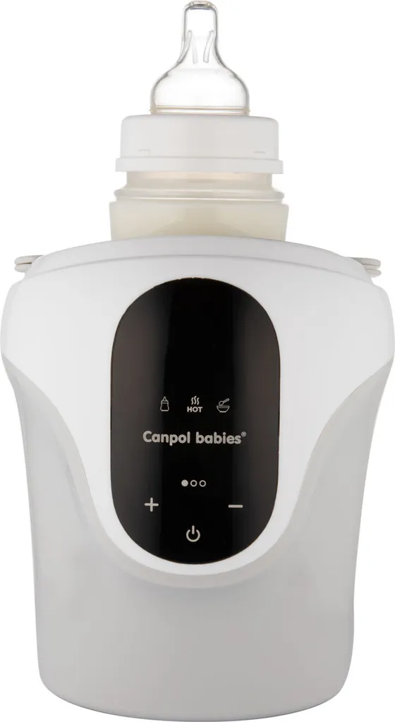 Chauffe-biberon 3en1 Canpol babies Blanc : fini le lait trop chaud ou froid