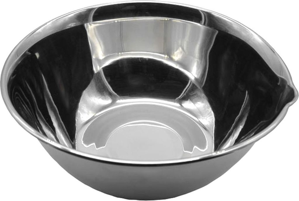 Edelstahl Schüssel 19cm Rührschüssel Salatschüssel Produktbild 
