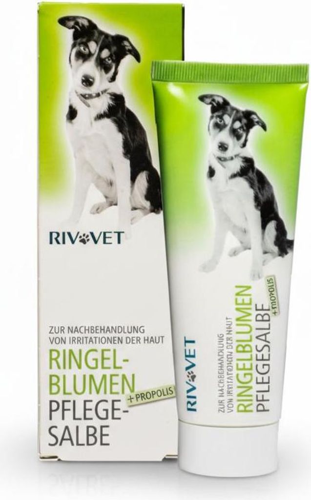 RIVIERA RIVVET Pflegesalbe mit Ringelblume für Tiere 75 ml Produktbild 