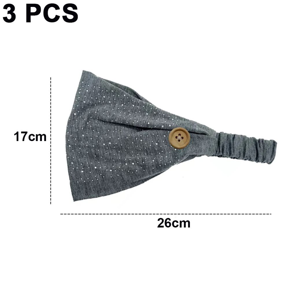 DINHEAROM Stoffstirnbänder 12 Stück - DIY Haarreifen Zubehör In Candy Farben