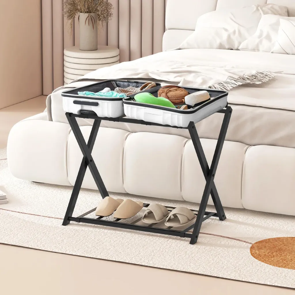 Porte-bagages pour chambre d'hôtes et chambre à coucher chic